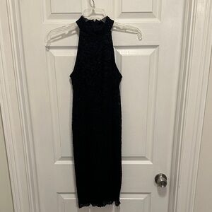 Jessica Howard Elegant Black Midi Dress